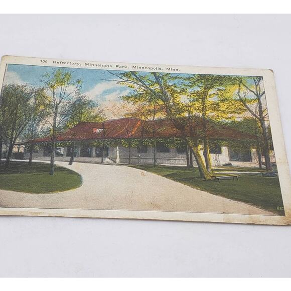 c1924 Refrectory, Minnehaha, Minneapolis, Minnesota 106 Vintage Postcard - Picture 2 of 13
